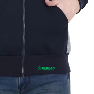 Sweat-shirts à capuche zippés 100 % coton, design personnalisé, respirants, séchage rapide, hiver, vente en gros, meilleure qualité, prix abordable, OEM - Product Image 6