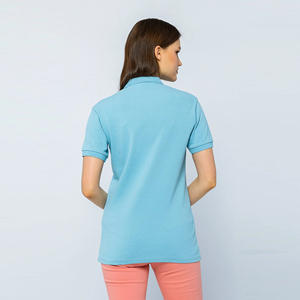 เสื้อยืดผู้หญิงทรงปกติแบบสบายๆ ผ้าถัก 100% คอตตอน ระบายอากาศได้ดี เป็นมิตรกับสิ่งแวดล้อม ไม่เป็นขุย แห้งเร็ว - Product Image 6