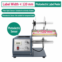 Machine de dépose automatique d'étiquettes KNOKOO FTR-118C à capteur photoélectrique électrique pour cartons, détacheur d'étiquettes 110-240V 250cm/min
