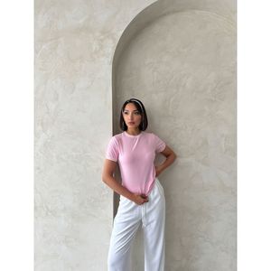 เสื้อถักคอกลมสำหรับผู้หญิง - Product Image 5