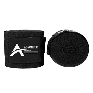 Enveloppes à main de boxe de haute qualité avec matériau en caoutchouc Impression de logo personnalisé Conception élastique durable pour l'entraînement de boxe - Product Image 4