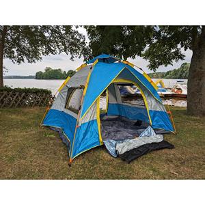 Tente automatique pop-up bleu bleuet pour 2-3 personnes BDT pour les aventures en plein air - Product Image 1