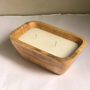 Cuenco de vela de madera de Mango redondo, cuenco de vela de lujo de alta calidad, el más barato, nuevo diseño - Product Image 6