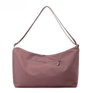 Sac fourre-tout et bandoulière unisexe, tendance, en polyester, motif de fil, imperméable, fermeture éclair, affaires, camping, natation, plage, cyclisme - Product Image 3