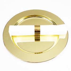 จานชาร์จอาหารแบบปรับแต่งได้อุปกรณ์งานเลี้ยงอาหารในบ้านร้านอาหารสำหรับงานแต่งงาน - Product Image 3