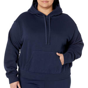 Sudaderas con Capucha para Mujer, Estilo Casual Urbano, Hombros Caídos, Transpirables, Ecológicas, Tejidas, 100% Algodón, Venta al Por Mayor - Product Image 1