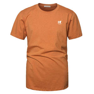 Camisetas Personalizadas de Alta Calidad para Hombre, Ropa de Verano, Color Personalizado, Manga Corta, 100% Algodón, Ecológicas, Transpirables, Cuello Redondo - Product Image 1