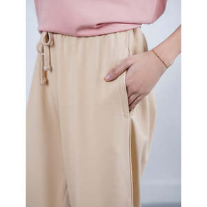 Pantalones de Punto de Pierna Ancha para Mujer Holden, Transpirables, de Cintura Alta, con Estampado, Corte Holgado, para Primavera y Otoño, WC390 - Product Image 2