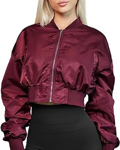 Veste bouffante femmes à manches longues fermeture éclair complète Baggy doudounes manteaux pour femmes mode hiver véritable vestes pour femmes - Product Image 2
