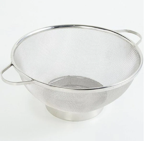 Galvanized <b>stainless</b> <b>steel</b> <b>colander</b> heavy duty corrosion resistant strainer built for long term use available at wholesale price - Product Image 3