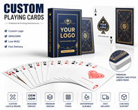 Jeu de cartes à jouer personnalisées en gros – Jeu de poker de luxe haut de gamme avec design personnalisé imprimé et emballé – Jeu de cartes de table