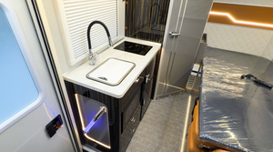 Remorque de camping en aluminium prête à être expédiée avec réfrigérateur pour camping-car et camping en véhicule - Vente flash - Product Image 5