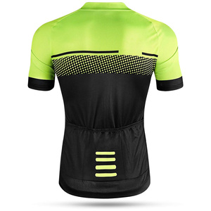 Personalized mens biking jersey for teams or <b>clubs</b> breathable quick dry fabric full zip and private labeling - Product Image 2