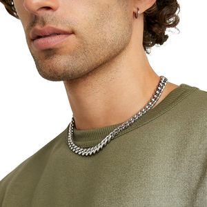 Logotipo personalizado 400Gsm polar moda sudaderas engrosada Color sólido hombres Sudadera con cuello redondo precio bajo - Product Image 4