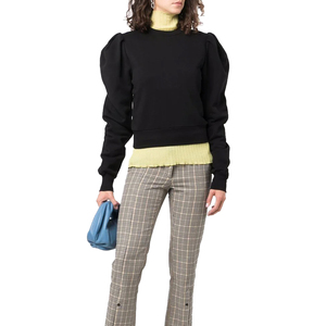 เสื้อสเวตเตอร์คอกลมสำหรับผู้หญิงเสื้อสเวตเชิ้ตคอตตอนใส่ได้ทั้งชายและหญิงดีไซน์ตามสั่งฤดูหนาว - Product Image 2