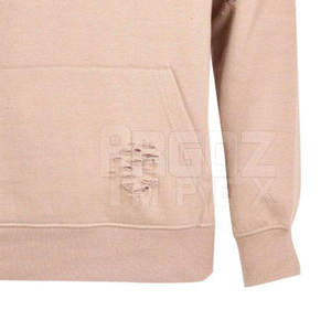 Sweats à capuche en détresse pour hommes avec matériau durable Nouveau design Offre Spéciale à bas prix pour l'hiver avec col à capuche confortable - Product Image 5