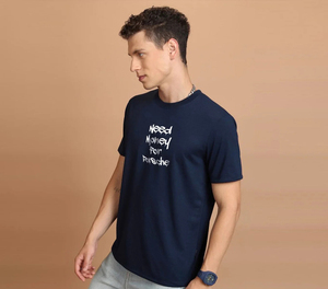 T-shirt personnalisé LOGO DTG T-shirt en détresse Hommes T-shirts Streetwear personnalisé surdimensionné T-shirts vintage de haute qualité - Product Image 1