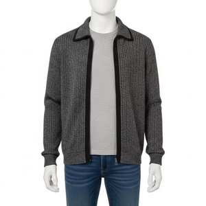 เสื้อแจ็คเก็ตผ้าถักแบบสบายๆ ระบายอากาศได้ดี ย้อมสีด้วยการย้อมผ้าด้วยการผสมผสานผ้าฝ้าย สัมผัสนุ่ม เบาสบาย เหมาะสำหรับใส่ในชีวิตประจำวัน แฟชั่นสตรีทแวร์ - Product Image 1