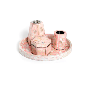 New Arrival Mother of Pearl Inlay <b>Incense</b> Buner With Tray Eid Mubarak <b>Incense</b> <b>Holder</b> Mother of Pearl <b>Incense</b> Burner Mubkhar - Product Image 6