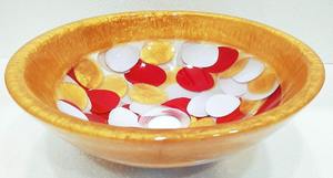 Cuenco de resina decorativo hecho a mano para decoración del hogar, precio barato al por mayor, cuenco de resina personalizado con diseño único - Product Image 3