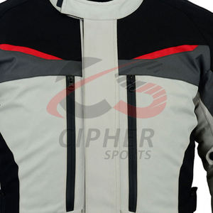 Nueva chaqueta de cuero para motocicleta de alta calidad para hombre, chaquetas impermeables de cuero para motocicleta de carreras - Product Image 6