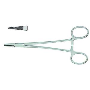 CRILE-WOOD Porte-aiguilles chirurgicales dentaires manuels en acier de 15 cm, ensemble d'instruments réutilisables certifiés CE de classe I pour usage hospitalier - Product Image 4