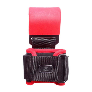 Correas de muñeca para levantamiento de pesas de gimnasio de alta resistencia, correas de peso muerto para ejercicio físico con gancho de levantamiento de pesas, Material de goma de la mejor calidad. - Product Image 2