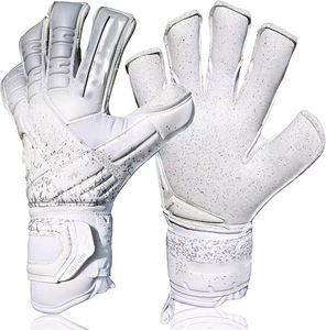 Gants de gardien de but de football avec protection des doigts Gants de gardien de but Gants de football en latex - Product Image 1