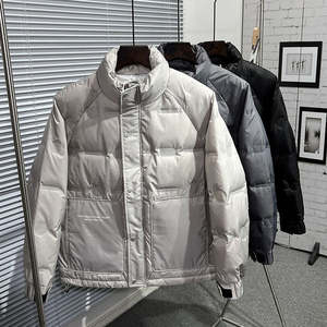 2024 automne hiver Simple léger chaud à capuche doudoune hommes veste mode tout - Product Image 4