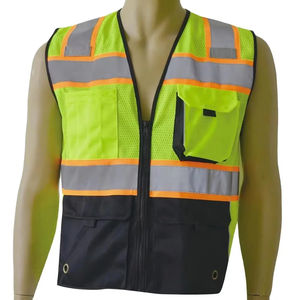 Gilet de sécurité réfléchissant haute visibilité, vêtements de chantier, vêtements de sécurité, gilet haute visibilité, vêtements de sécurité - Product Image 2