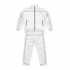 Conjunto Deportivo de Nylon Personalizado de Alta Calidad para Hombre, Chaqueta Cortavientos Impermeable y Reflectante de Primavera, Ligera, de Dos Piezas, Estilo Urbano, Todas las Tallas - Product Image 1