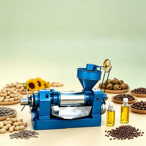 Automatic New Stainless Steel Edible <b>Oil</b> Extraction Expeller Equipment High Capacity 40kg/h - Product Image 1