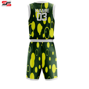 Meilleures ventes Impression par sublimation Bsci Polyester Sportswear Basketball Kit Handmade Top Quality Men Wear Basketball Uniform - Product Image 2
