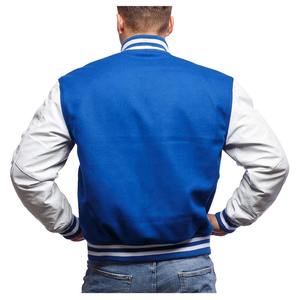 2025 nueva chaqueta universitaria de satén personalizada americana de estilo callejero para hombre, Material transpirable de alta calidad, botón de invierno con letras - Product Image 5