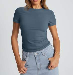 <b>Women's</b> Premium Cotton Tee in Affordable Price for Private Label - Product Image 1