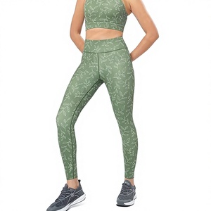 Leggings de Yoga de Alta Calidad para Mujer, Cintura Alta, Compresión, Pantalones de Gimnasio, Fabricante OEM, Impresión de Logotipo Personalizado - Product Image 1