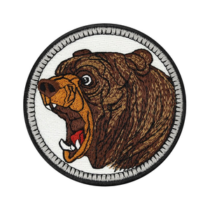 Patch brodé personnalisé à appliquer à chaud, patch à repasser, applique pour vêtements, sacs, vêtements, patchs en velours découpés au laser - Product Image 6