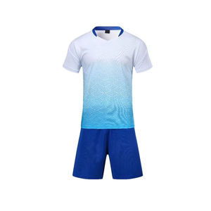 Kit de uniforme de fútbol juvenil para hombres y niños, ropa de equipo con logotipo personalizado, conjunto de entrenamiento de manga corta, camiseta de fútbol de secado rápido - Product Image 4