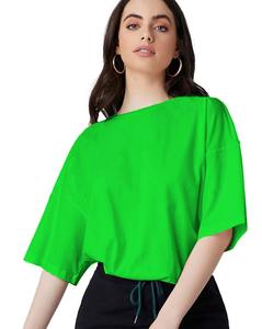 เสื้อยืดผ้าฝ้ายย้อมสี100% แขนสั้นผ้าฝ้ายโอเวอร์ไซส์เข้ารูปแบบกำหนดเอง - Product Image 5