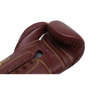 Guantes de Boxeo Eagle Eye de Cuero de 12 oz con Logotipo Personalizado, Equipo de MMA para Deporte, con Cordones en la Muñeca - Product Image 5