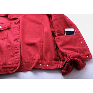 Chaqueta Vaquera Premium de Alta Calidad para Mujer con Impresión Personalizada con Logotipo, Chaqueta Vaquera de Moda para Mujer - Product Image 6