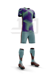 Conjunto de Camiseta y Pantalones Cortos de Fútbol Personalizados, Uniforme de Fútbol Transpirable de Primera Calidad, 100% Poliéster, Impresión por Transferencia de Calor, para Entrenamiento de Equipos - Product Image 5