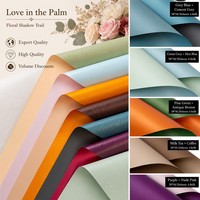 Papier d'emballage pour fleurs, imperméable, feuilles d'emballage pour bouquets floraux, rouleau, emballage cadeau pour fleurs fraîches, vente en gros