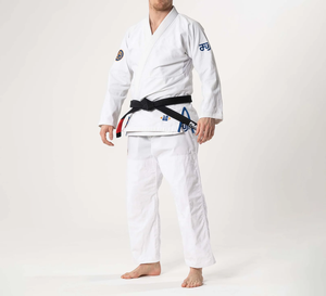 Uniforme de pratique d'arts martiaux pour hommes de fabrication professionnelle uniforme Ju Jitsu Gi personnalisé 450gm - Product Image 3