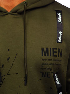 Nueva Sudadera con capucha de manga doble personalizada al por mayor patrón de rayas tejidas vintage de gran tamaño aptas para la temporada de primavera - Product Image 4