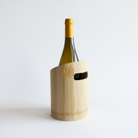 Porte-bouteille de vin en bambou, support décoratif naturel fait à la main, fournisseur en gros, exportateur d'usine