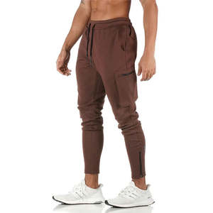 Automne hiver hommes de haute qualité polaire coton pantalons de survêtement haut solide survêtement pantalon bas personnalisé écologique grande taille - Product Image 3