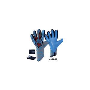 Guantes de portero profesional con logotipo personalizado de la mejor tendencia, Material de PU, protección antideslizante para los dedos, tamaños personalizados, servicio OEM - Product Image 1