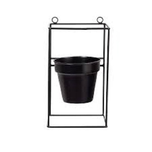 Soporte colgante decorativo con 9 macetas Color negro Maceta de flores de buena calidad para decoración de interiores Hecho a mano en cantidad a granel - Product Image 6