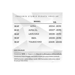 Engranaje De Bloqueo De Maletero Para Seat Ibiza - Product Image 2